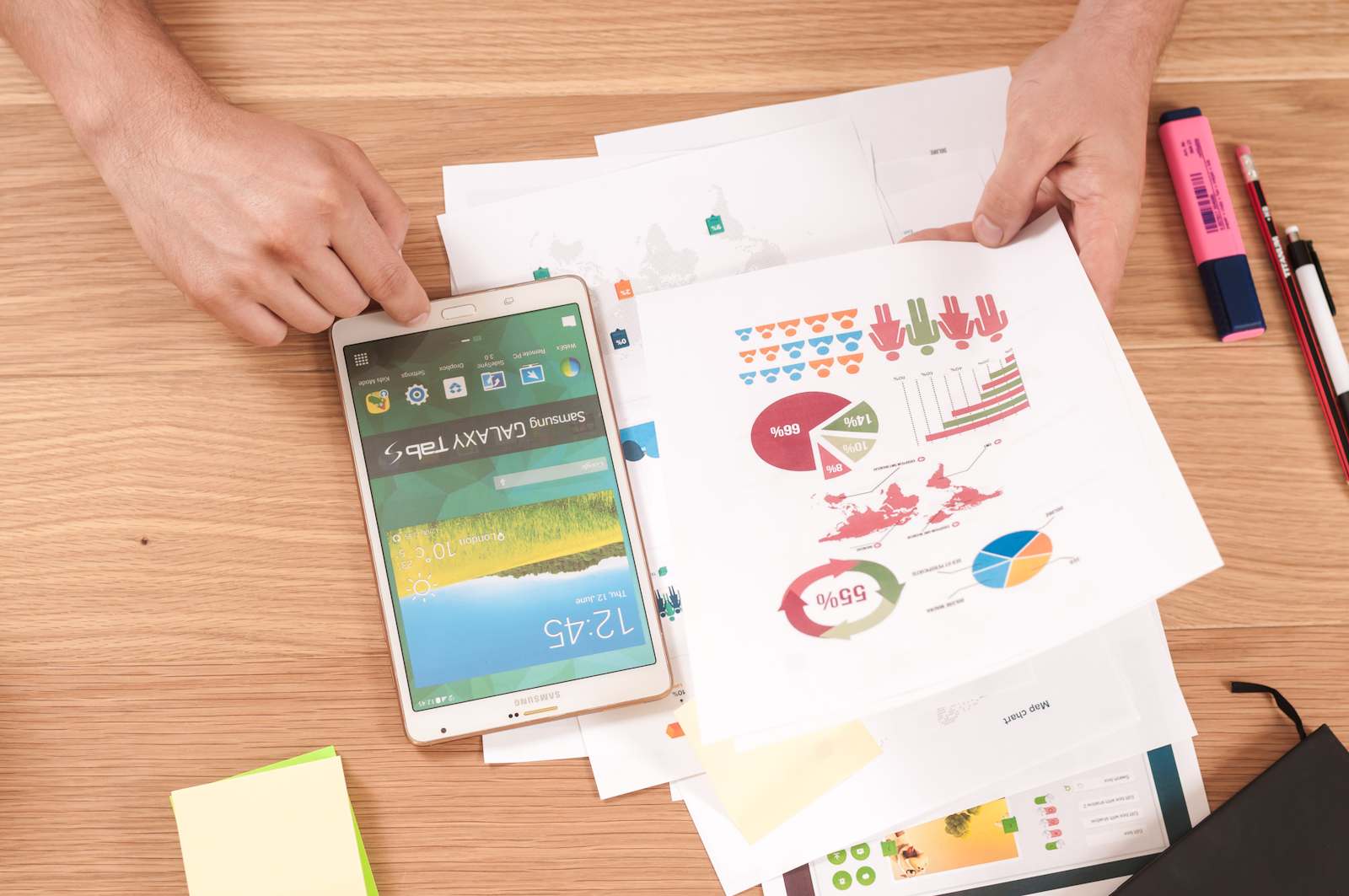 Measurement plan notes and analytics dashboard for startup attribution